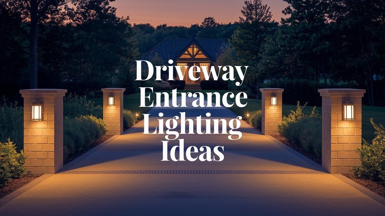 Driveway Entrance Lighting Ideas for Safety and Style