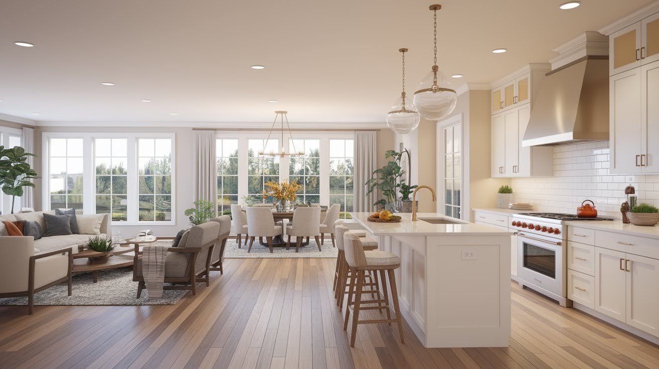 Open-Concept Kitchens