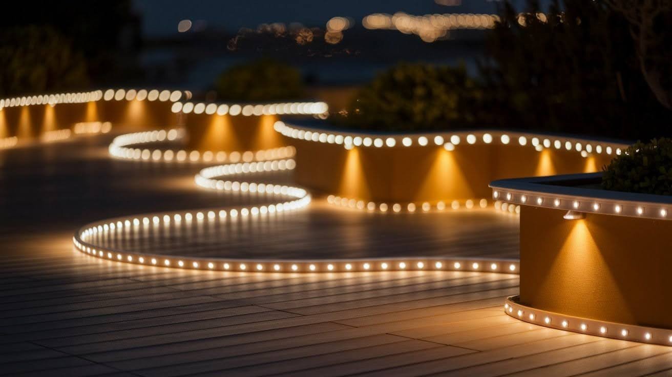 Rope and Flood Lights