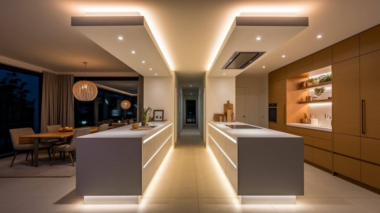 What Is Soffit Lighting (Downlighting)